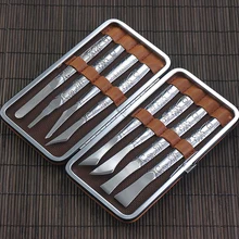 Набор инструментов для педикюра с напильником для удаления мозолей, для ухода за ногтями, профессиональная Бритва для салона с коробкой для хранения из нержавеющей стали