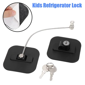 

Window Lock Cabinet Refrigerator Door Wardrobe Self Adhesive Home Children Baby Safety Protection Locks