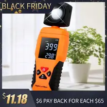 Цифровой Люксметр, светильник, люксометр, люминометр, фотометр Lux/FC, тестер температуры, спектрометр, спектрофотометр