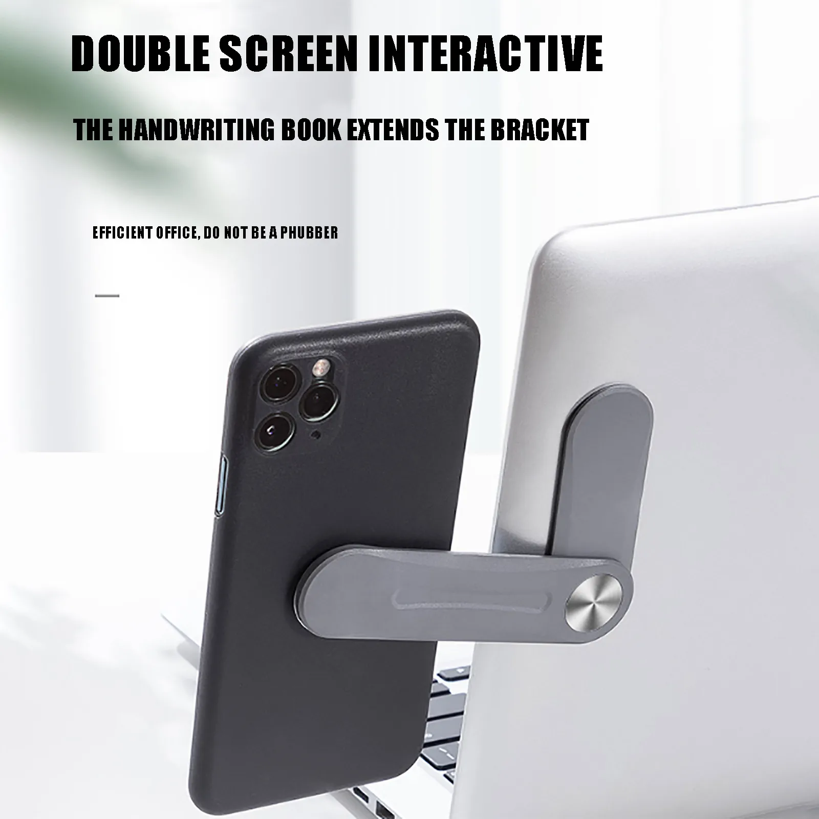 mobile phone stands for vehicle Magnetic Folding Holder for Phone Stand Holder Extension Multi Screen Adjust Support Laptop Side Mount Connect Tablet Bracket car dashboard phone holder