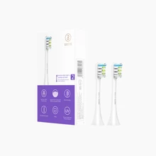 2 шт SOOCAS X1 Съемные насадки для зубной щетки для SOOCAS X1 электрическая зубная щетка белая