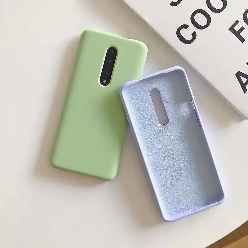

Oneplus 7 Pro case mobile bumper phone shell silicone full protection mobile phone bumper case for one plus 7 pro cover