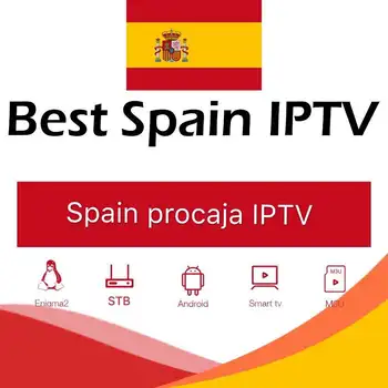 

Procaja Spain subscription IPTV Spanish m3u Abonnement iptv UK Italy france Germany Portugal Voor Android Box m3u Smart TV PC