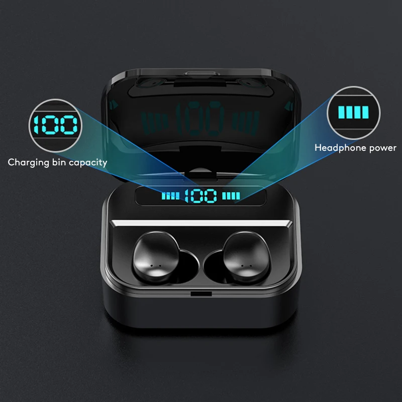 X7 TWS Wireless Bluetooth Headset gaming Earpiece for iPhone 6 6plus 7 7plus 8 iphobe x xs iphone xsmax iphone xr iphone 11