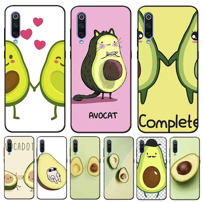 Avocado Food Pattern Cover for xiaomi mi 10 pro 9 9t se 8 pocophone f1 mix 3 Clear Soft Silicone Phone Case |