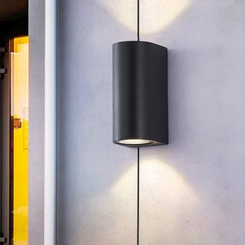 

Outdoor LED Wall Light Modern Indoor Aluminum Creative IP65 Waterproof Garden Courtyard Corridor Porch Decoration Cold warm Lamp