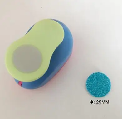 Дырокол для кругов 25 мм круглой формы Дырокол для скрапбукинга резак для бумаги для тиснения резче - Цвет: 25mm