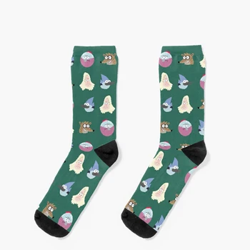 

Regular Show Pixel Pattern Socks