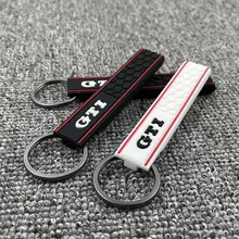 Gti etiqueta tiras forma borracha macia chaveiro chaveiro chaveiro chaveiro chaveiro para gti