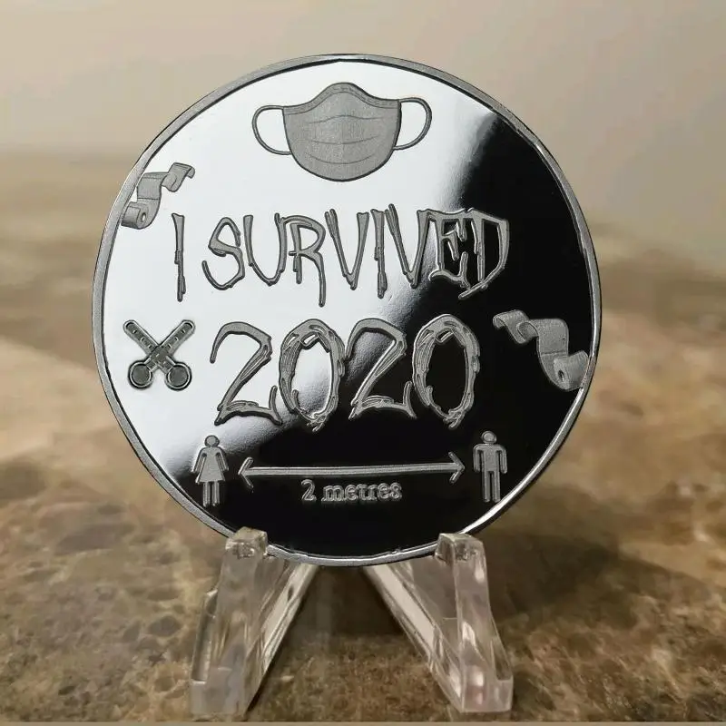 Я пережил 2020 медалей и памятных коллекционеров. Подарок Прямая поставка не