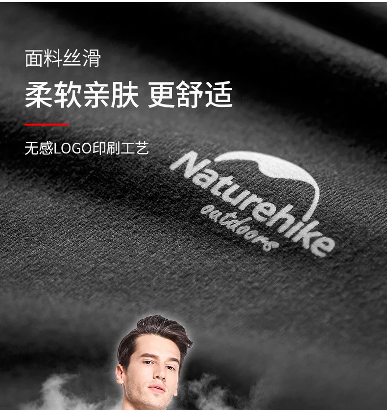 Naturehike ультратонкое быстросохнущее теплое нижнее белье для улицы теплое осенне-зимнее мужское женское Впитывающее влажное пот Нижнее белье coolmax