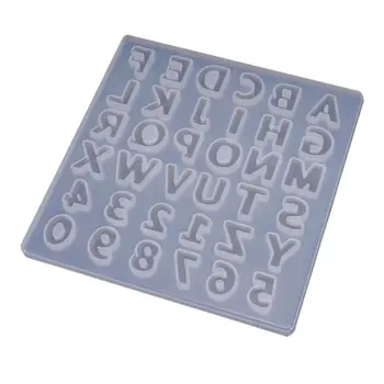 

Epoxy Resin Digital Letter Mold Decoration Silicone Molds DIY Crafts Making Accessories
