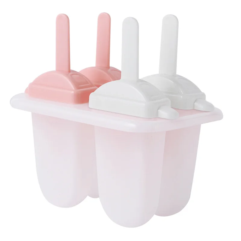 Homemade Food Grade Ice Cream Molds Ice Lolly Moulds Freezer Ice Cream Bar Molds Maker
