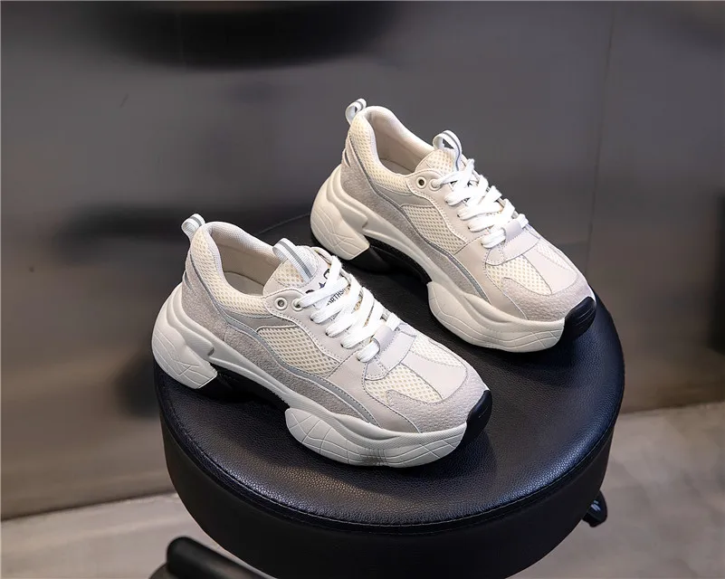 FEDONAS кроссовки из натуральной кожи Для женщин Демисезонный новая обувь на плоской подошве, платформы повседневная женская обувь Высокое качество удобная спортивная обувь