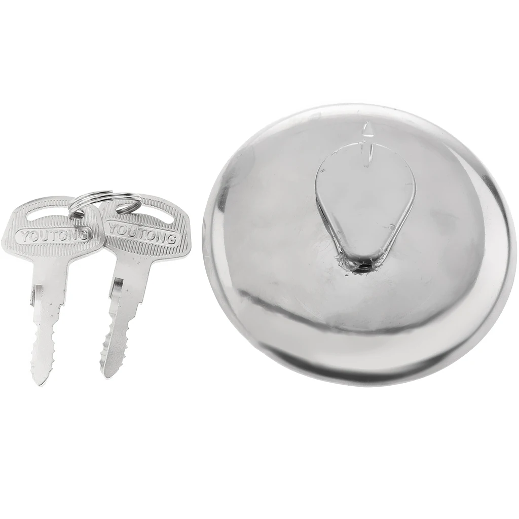 Motorcycle Tank Cover Metal Tank Cap Kit Fuel Gas Covers For Suzuki GN125