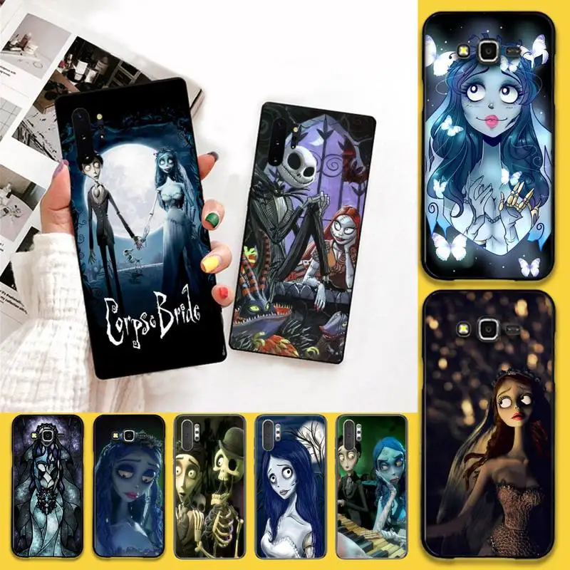 Чехол для телефона Tim Burtons Corpse Bride Samsung Galaxy Note20 ultra 7 8 9 10 Plus lite J7 J8 2018 Prime | Мобильные