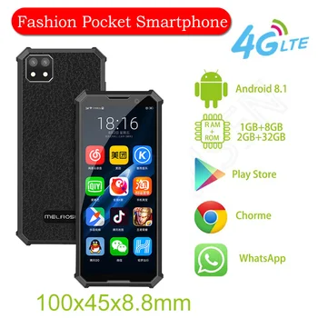 

Melrose 2019 End Tiny Smartphone Ultrathin 3.5 Inch Side Fingerprint ID Student Breathing Light Google Play Store Android 8.1