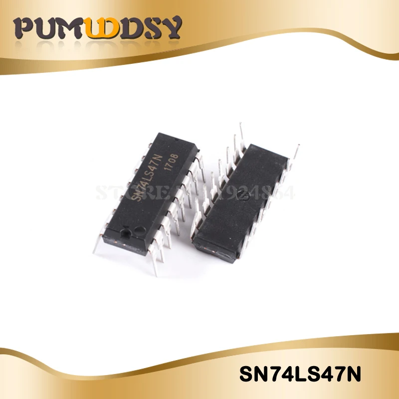 

10PCS SN74LS47N SN74LS47 DIP16 DIP 74LS47N 74LS47 new original free shipping IC