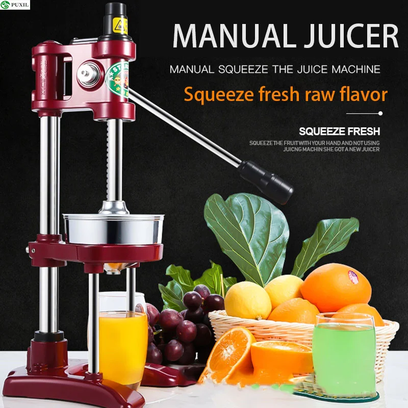 Manual fruit juicer working juicer pomegranate juice machine orange