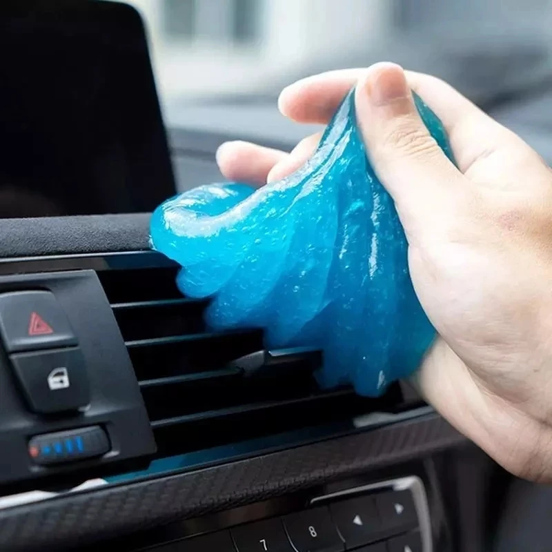 60ml Super Auto Car Cleaning Pad Glue Powder Cleaner Magic Cleaner Dust Remover Gel Home Computer Keyboard Clean Tool
