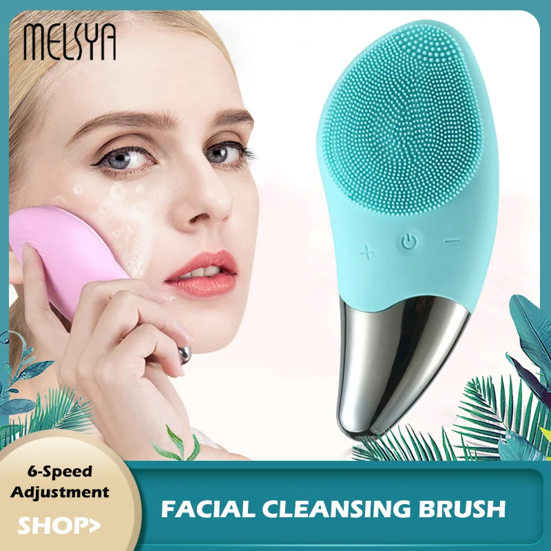 Good Value Massage-Tool Face-Cleanser-Brush Electric Silicone 9jdYJW0k