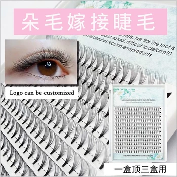

NEW large Premade Volume Lashes Premade Volume Wide fans 10d Short Stem Russian Volume Professional Eyelash Extensions Faux Mink