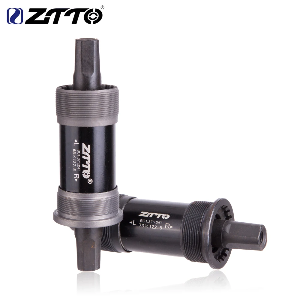 

ZTTO Bicycle ISO Square Taper Bottom Bracket 103 107 110.5 113 116 118 120 122.5 124.5 127.5mm BSA 68 English Threaded BB