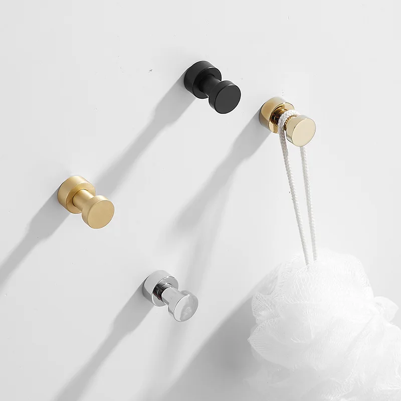 Wall Coat Rack MR and MS-Golden and Black Copper Wall Coat Rack Key Holder Towel Hooks Clothes Hanging