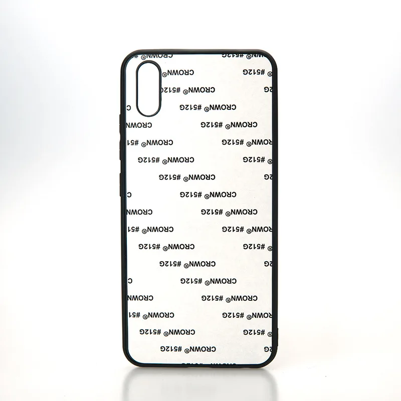  200pcs Sublimation Blanks 2D TPU +PC Phone Cases for Iphone Samsung Xiaomi Honor Nova Huawei Oppo V