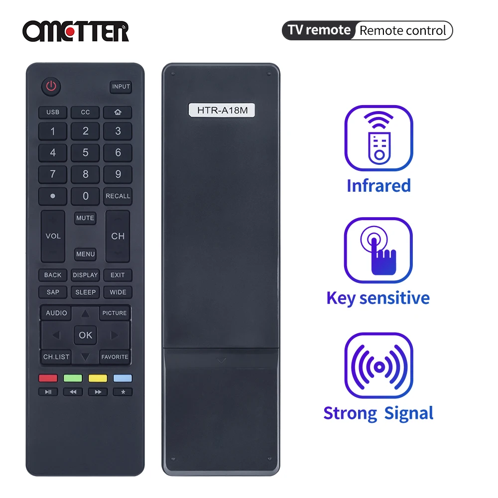 Подходит для Haier ТВ дистанционный пульт модель HTR-A18M совместим с 55D3550 40D3500M |