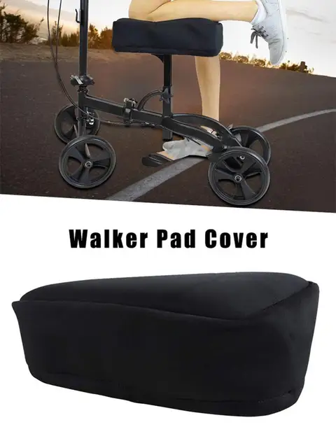 US $10.78 Hot Sale Knee Walker Pad Cover Soft Padding Memory Foam Cushion Cover Accessory For Knee Scooter An