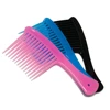 1PCS Large Wide Tooth Comb Handle Detangling Reduce Hair Loss Comb Pro Hairdress Salon Dyeing Styling Brush Tools 1
