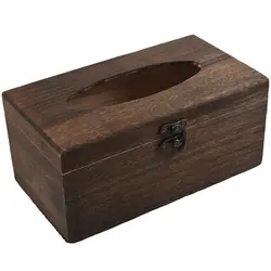 1 шт. Полезная деревянная ретро коробка для салфетница чехол для домашнего декора автомобиля