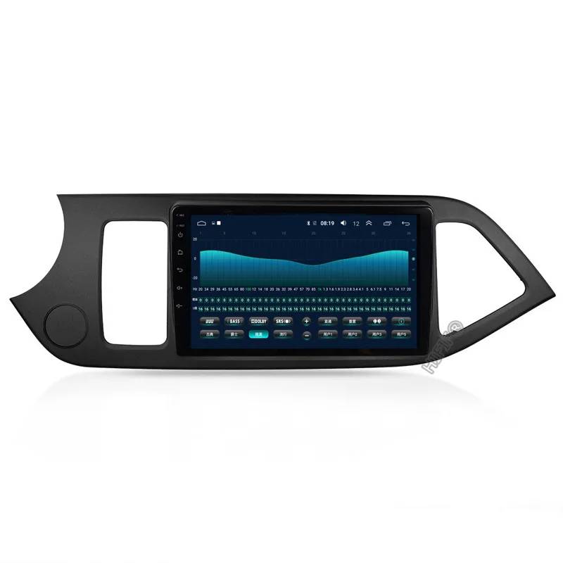 Автомобильный мультимедийный DVD плеер 9 дюймов 4G LTE Android 10 0 для KIA PICANTO Morning 2011 2012 2013