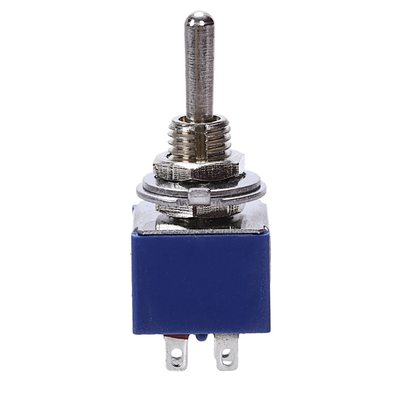 AC 125V 6A 6 контактный переходник с внутренней Spdt вкл/выкл/на 3 сторонний выход мини