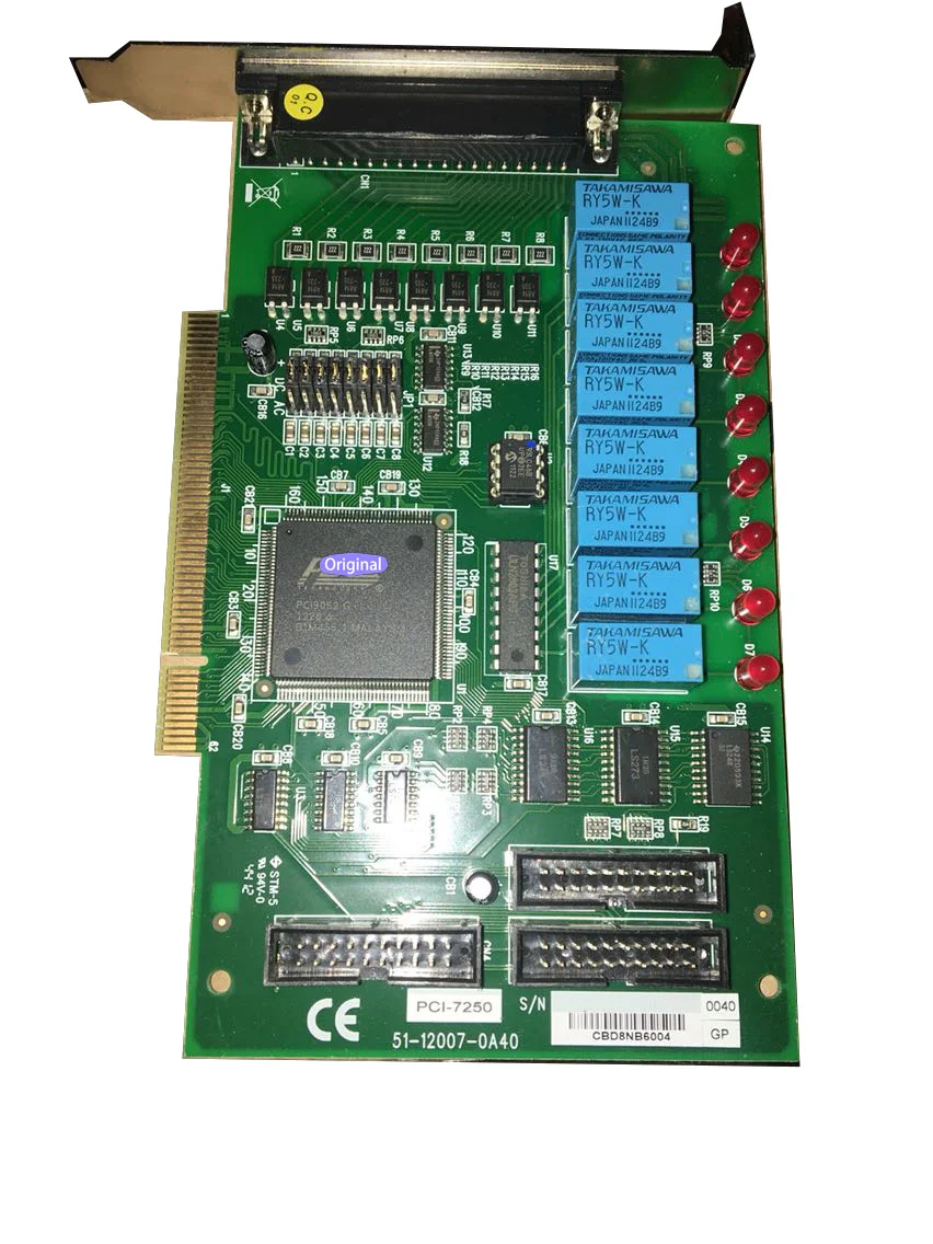 New PCI-7250 8-channel data acquisition card with relay I/O | Электроника
