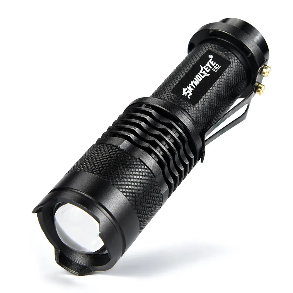 

Flashlight 5000LM Zoomable COB+ Q5 LED 4Mode 14500/AA Outdoor Survival Emergent Flashlight Super Bright Portable Flashlight