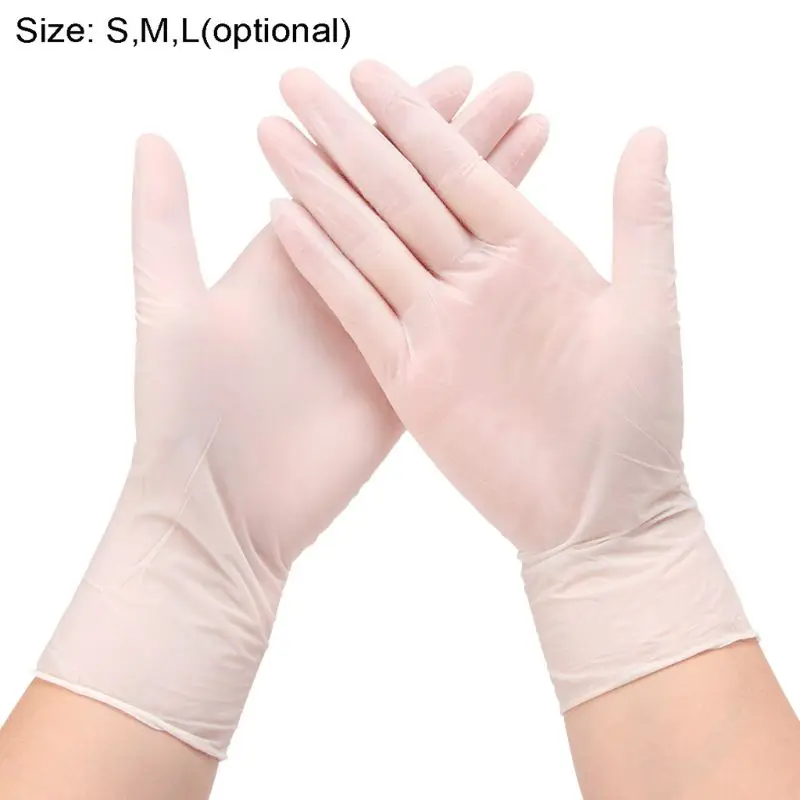 

100pcs 9inch Home Disposable Washing Cleaning Nitrile Gloves Work Safety Gloves X6HB