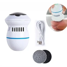 

Electric Foot Grinder Vacuum Callus Remover Foot Pedicure Tools Rechargeable Foot Files Clean Tools for Hard Cracked Skin
