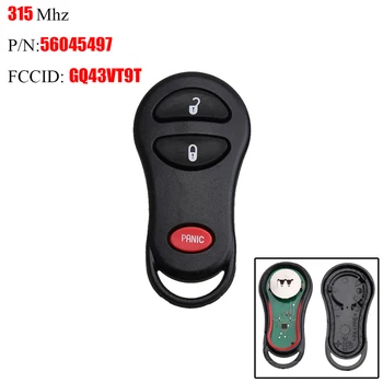 

GQ43VT9T for Jeep Key Fob 3 Buttons Remote Key 315 Mhz for Jeep Grand Cherokee 1999-2004 Para Jeep Smart Car Key