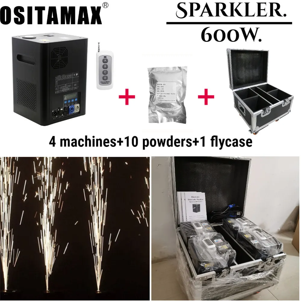 4 + flycase + 10 порошок 600 Вт холодные бенгальские огни fireworks sparklers искры фейерверк машина Flam фонтан искра машина DMX512 дистанционный фейерверк праз... 4 + flycase + 10 порошок 600 Вт холодные бенгальские огни fireworks sparklers искры фейерверк машина Flam фонтан искра машина DMX512 дистанционный фейерверк праз...
