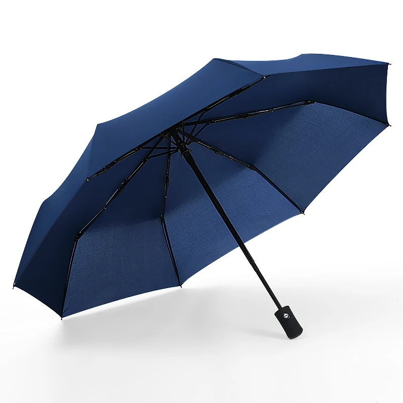 Fully Automatic 8 Bones Folding Women Umbrella Light Portable Large Windproof Rain Business Umbrella Gift Parasol Men Children
