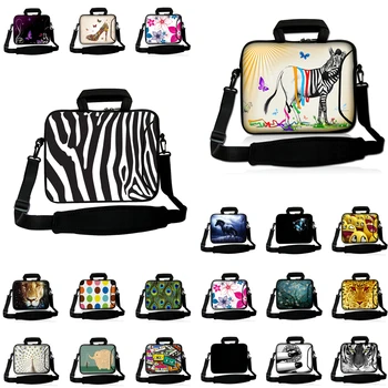 

Fasion Laptop Messenger Handle Briefcase Neoprene 10 12 13 14 15 17 15.6 13.3 11.6 Inch Notebook Chromebook PC Case Pouch Retail