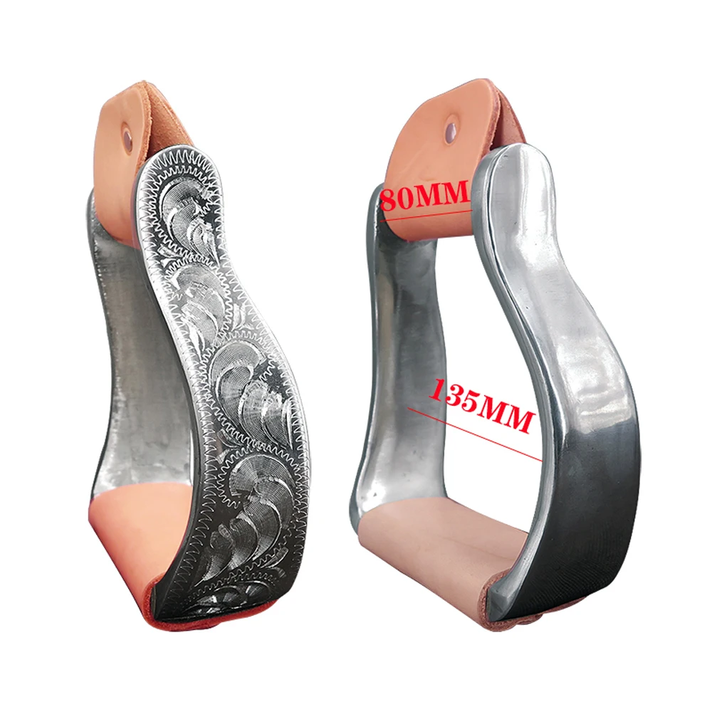 Stirrups Equestrian Supplies Adult And Children Harness Aluminum Alloy Stirrups Speed Racing Stirrups Horse Riding Supplies