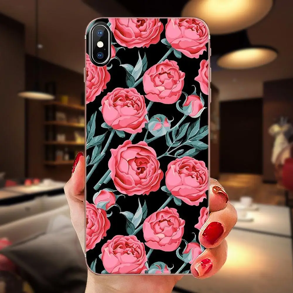 Летняя Маргаритка Подсолнух цветочный пион Flowe для huawei P7 P8 P9 P10 P20 P30 Lite Mini Plus Pro Y9 Prime