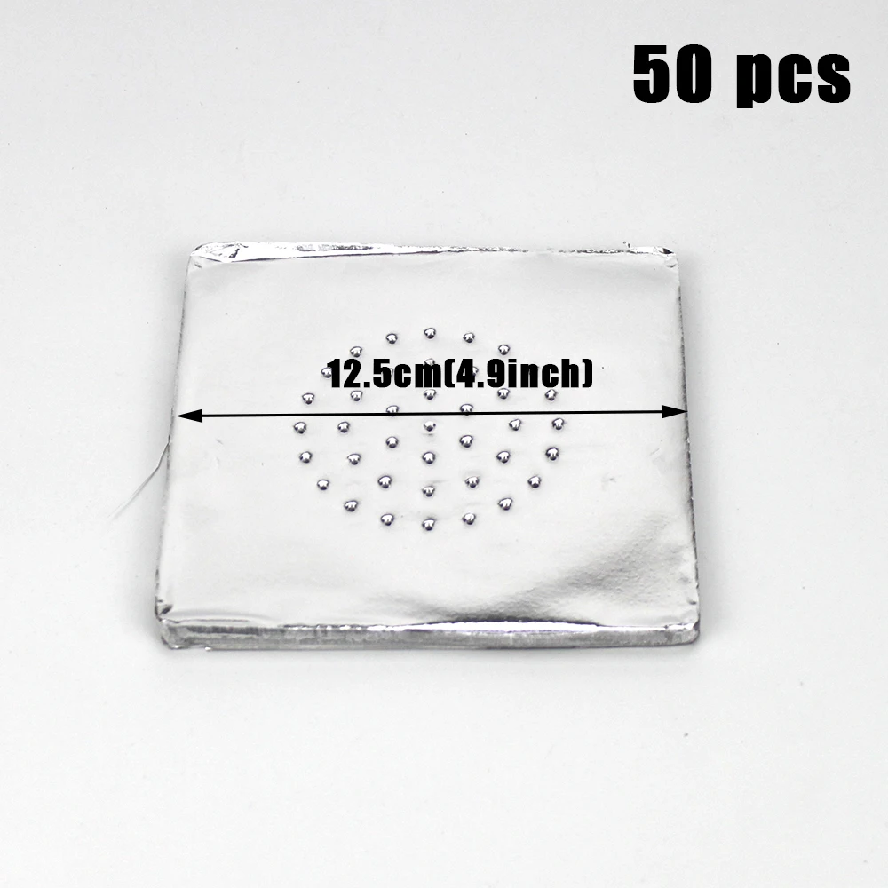 Hookah Accessories 50 Pcs/pack Shisha Aluminium Foil With Hole Perforated Foil Hookah Sheesha Narguile Chicha Shisha Tobacco Bowl Accessories
