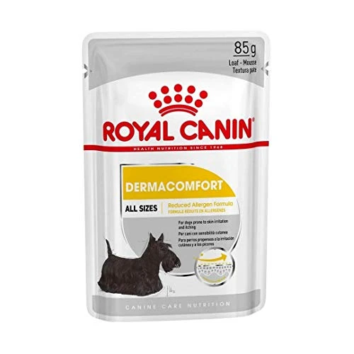 Verhandeling Draad gelijkheid Royal Canin Wet Food Dermacomfort Pate For Dogs With Sensitive Skin, Full  Box 12 X Envelopes 85g - Dog Dry Food - AliExpress