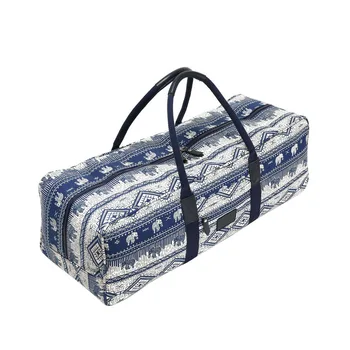 

Tote Multi-functional Casual Zipper Handbag Sport Large Capacity Dancing Carrier Storage Mat Yoga Bag Gym Fitness Printed