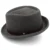 Men Women Diamond Top Pork Pie Hats Fedora Sunhat Trilby Caps Jazz Party Travel Outdoor Winter Size US 7 1/4 UK L 7