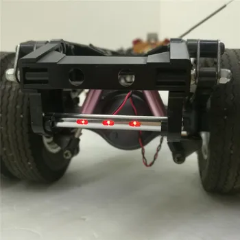 

Tail Bar Lights Guard Beam Light for 1/14 Tamiya Volvo 56360 Scania 56323 RC Truck Tractor Parts Accessories